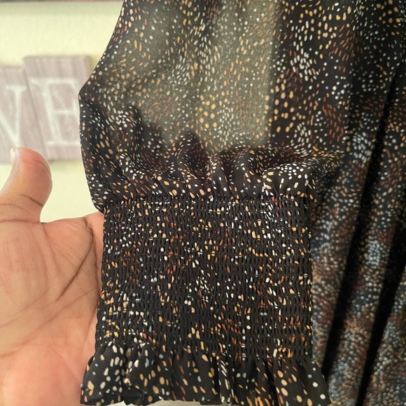 C.J Banks Womens long sleeve midi dress size XL pre-owned - Picture 4 of 12